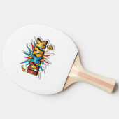 ViralVibes Collectie Tafeltennisbatje (Zijkant)