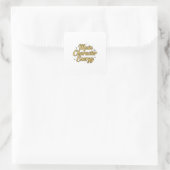 ViralVibes Collectie Vierkante Sticker (Tas)