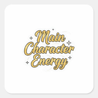 ViralVibes Collection Vierkante Sticker