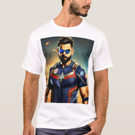 "Virat Kohli: Grenzen trotseren en ze domineren T-shirt