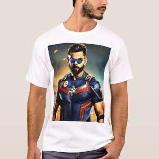 "Virat Kohli: Grenzen trotseren en ze domineren T-shirt