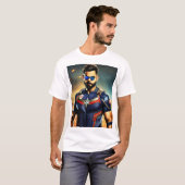 "Virat Kohli: Grenzen trotseren en ze domineren T-shirt (Voorkant volledig)
