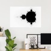 Viratarupa - Fractal Art Poster (Thuiskantoor)