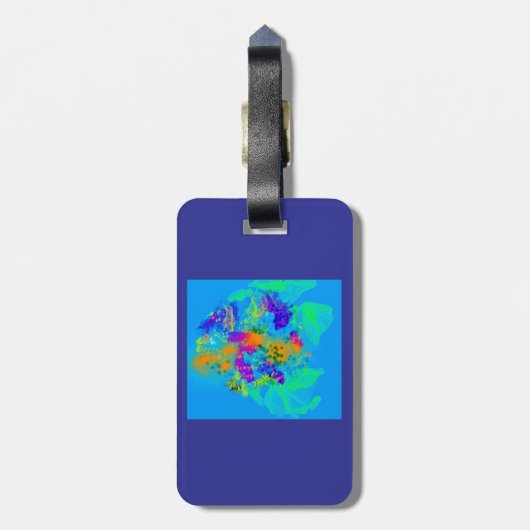 Virbrant Bag Label Bagagelabel (Achterkant verticaal)