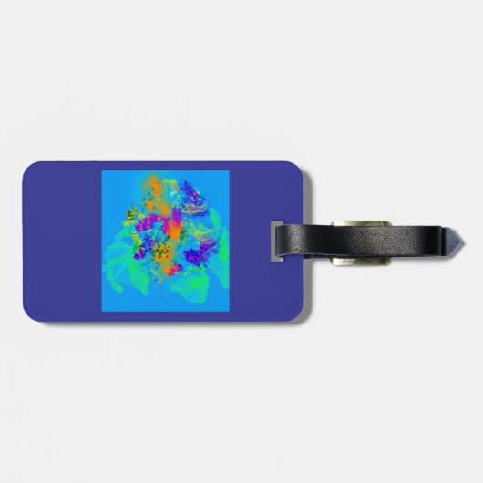 Virbrant Bag Label Bagagelabel (Achterkant horizontaal)