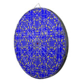 Virbrant Retro Blue Dartbord (Voorkant Rechts)