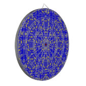 Virbrant Retro Blue Dartbord (Voorkant Links)