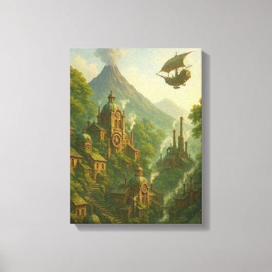 Viremoor Steamgate Canvas Afdruk (Voorkant)
