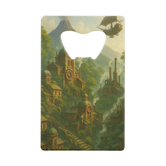 Viremoor Steamgate Creditkaart Flessenopener (Voorkant)