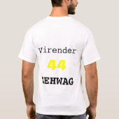 Virender Sehwag T-shirt (Achterkant)