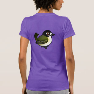 Vireo met zwarte lampvoet t-shirt