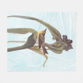 Vireo Songbird van Audubon Fleece Deken (Voorkant (Horizontaal))