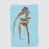 Vireo Songbird van Audubon Golfhanddoek (Voorkant)