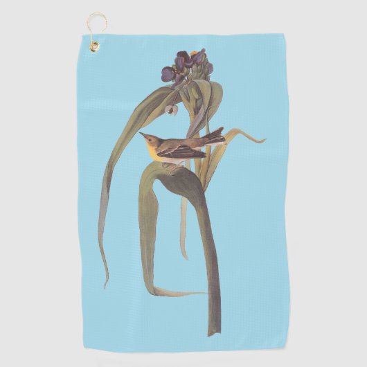 Vireo Songbird van Audubon Golfhanddoek (Voorkant)