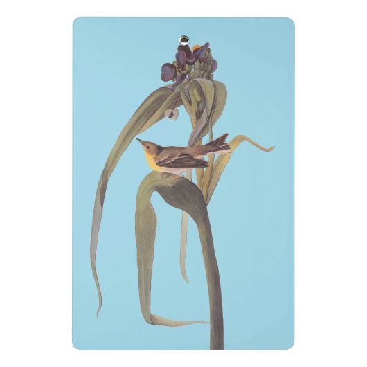 Vireo Songbird van Audubon Mini Klembord (Achterkant)