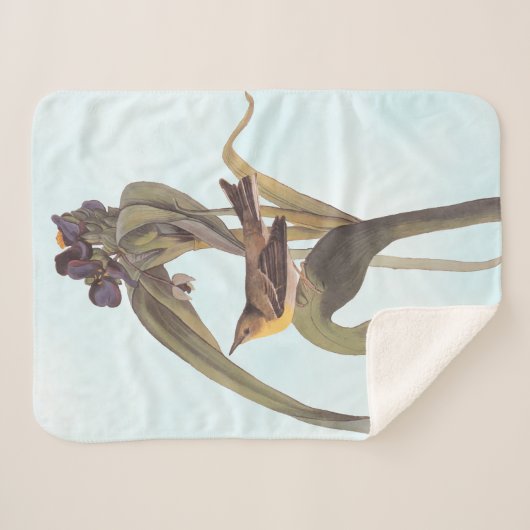 Vireo Songbird van Audubon Sherpa Deken (Voorkant (horizontaal))