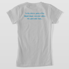 virescente elektrische puls t-shirt