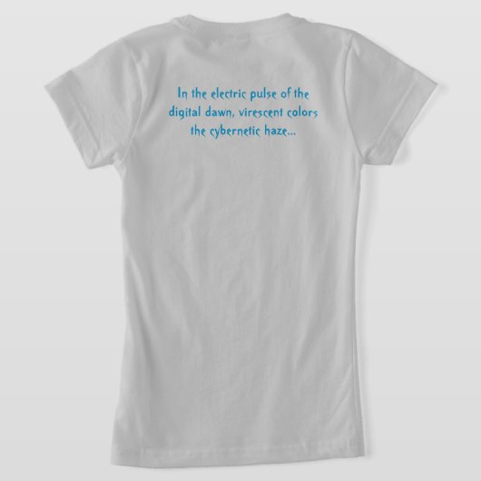 virescente elektrische puls t-shirt (Laag Achter)