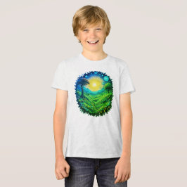 virescente elektrische puls Tri-Blend shirt