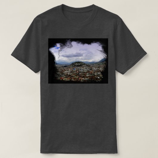 Virgen de El Panecillo VIII Quito Ecuador T-shirt (Design voorkant)