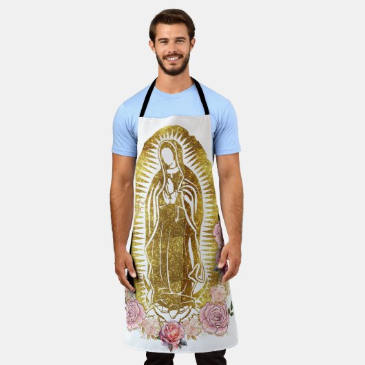 Virgen De Guadalupe aangepaste Schort (Gedragen)