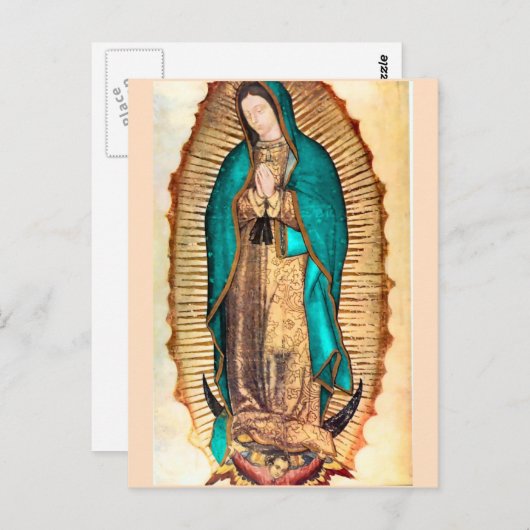 Virgen de Guadalupe Briefkaart (Voorkant / Achterkant)
