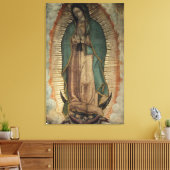 Virgen de Guadalupe Canvas Afdruk (Insitu (Woonkamer))