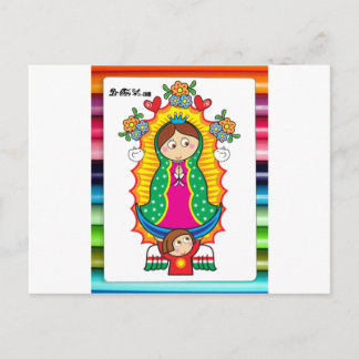 VIRGEN DE GUADALUPE CARICATURA 01  PRO BRIEFKAART