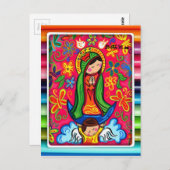 VIRGEN DE GUADALUPE CARICATURA 03  PRO BRIEFKAART (Voorkant / Achterkant)