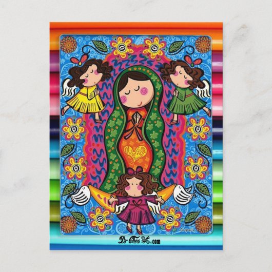 VIRGEN DE GUADALUPE CARICATURA 05  PRO BRIEFKAART (Voorkant)