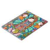 VIRGEN DE GUADALUPE CARICATURA 06  PRO NOTITIEBOEK (Linkerzijde)