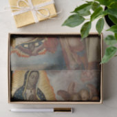Virgen de Guadalupe con Juan Diego, Mexicaanse Sch Tissuepapier (Geschenk)