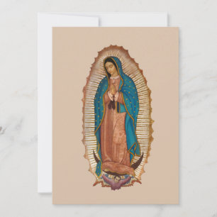 Virgen de Guadalupe Feestdagenkaart