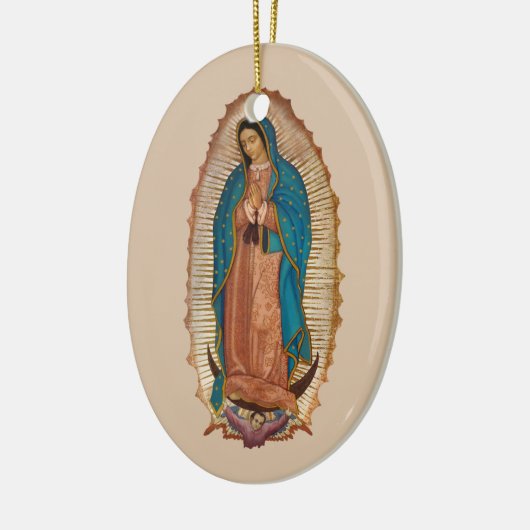 Virgen de Guadalupe Keramisch Ornament (Links)