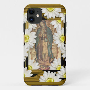 Virgen de Guadalupe (met mazen) iPhone 11 Hoesje