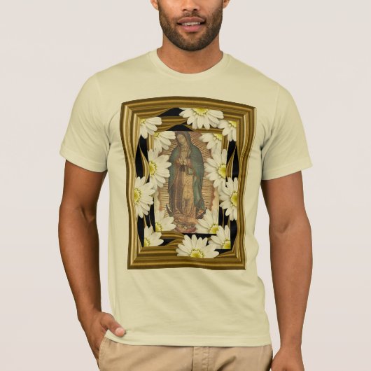 Virgen de Guadalupe (met mazen) T-shirt (Voorkant)