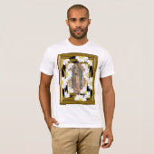 Virgen de Guadalupe (met mazen) T-shirt (Voorkant volledig)