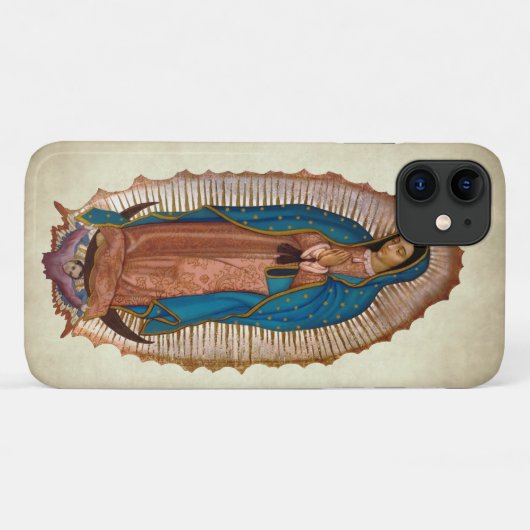 Virgen De Guadalupe Mobiele Telefoon/iPad Case (Achterkant (horizontaal))