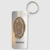 Virgen de Guadalupe Moeder Maria Katholiek Sleutelhanger (Achterkant)