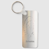 Virgen de Guadalupe Moeder Maria Katholiek Zilver Sleutelhanger (Voorkant)