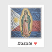 Virgen de Guadalupe - Philippines Sticker (Vel)