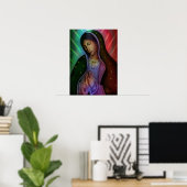 Virgen De Guadalupe Poster (Thuiskantoor)