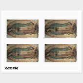 Virgen de Guadalupe Rechthoekige Sticker (Vel)
