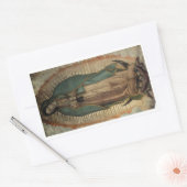 Virgen de Guadalupe Rechthoekige Sticker (Envelop)