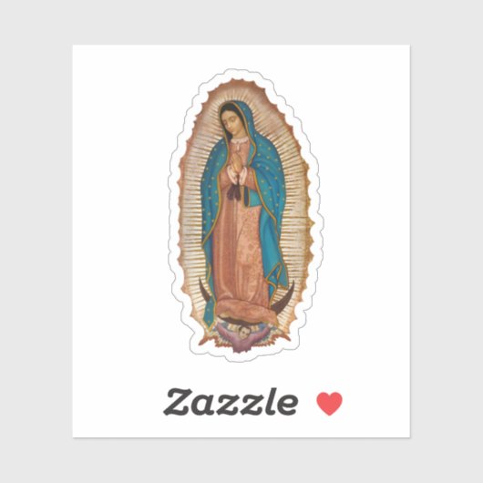 Virgen de Guadalupe Sticker (Vel)