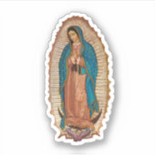 Virgen de Guadalupe Sticker (Voorkant)