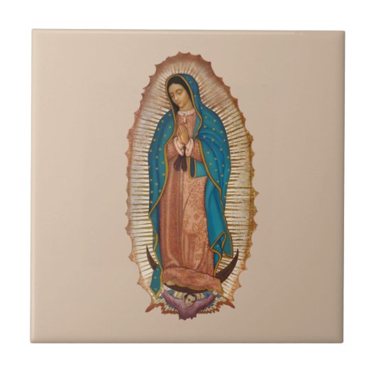 Virgen de Guadalupe Tegeltje (Voorkant)