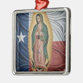 Virgen de Guadalupe - Texas Metalen Ornament (Links)