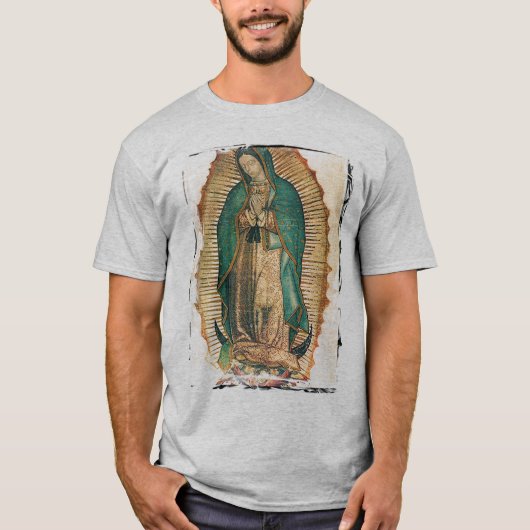 Virgen de Guadalupe (traditioneel) T-shirt (Voorkant)