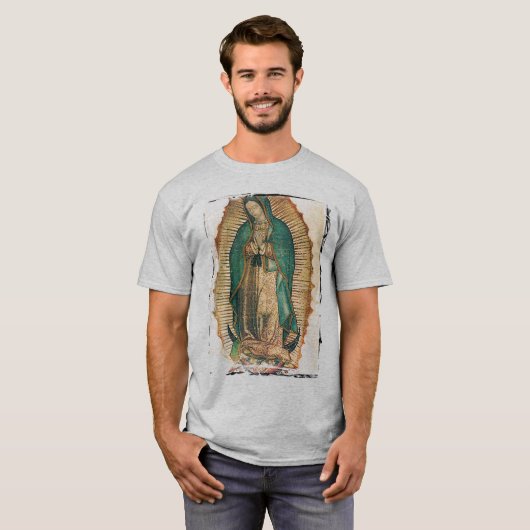 Virgen de Guadalupe (traditioneel) T-shirt (Voorkant volledig)